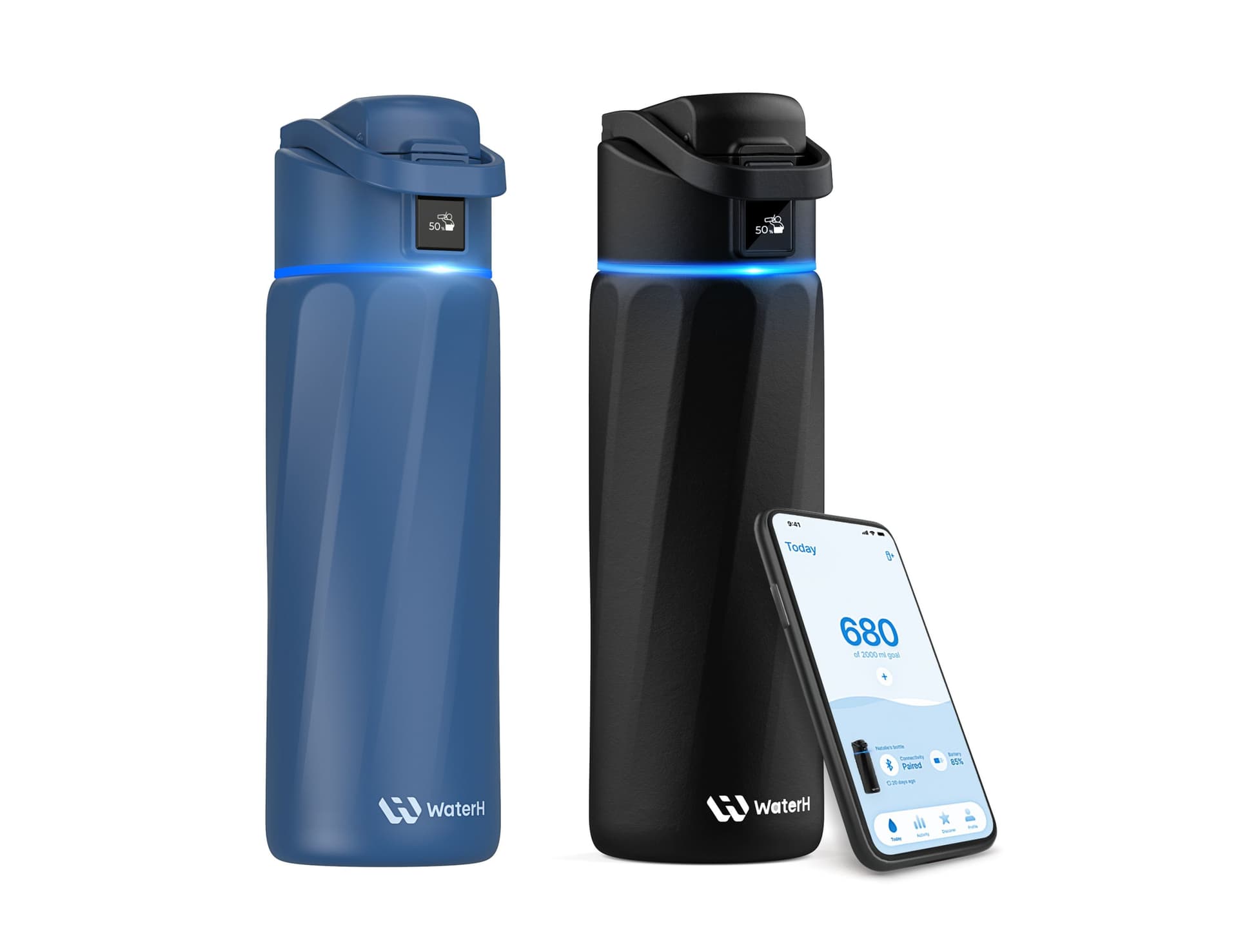 WaterH Boost Smart Bottle 24oz (710ml)