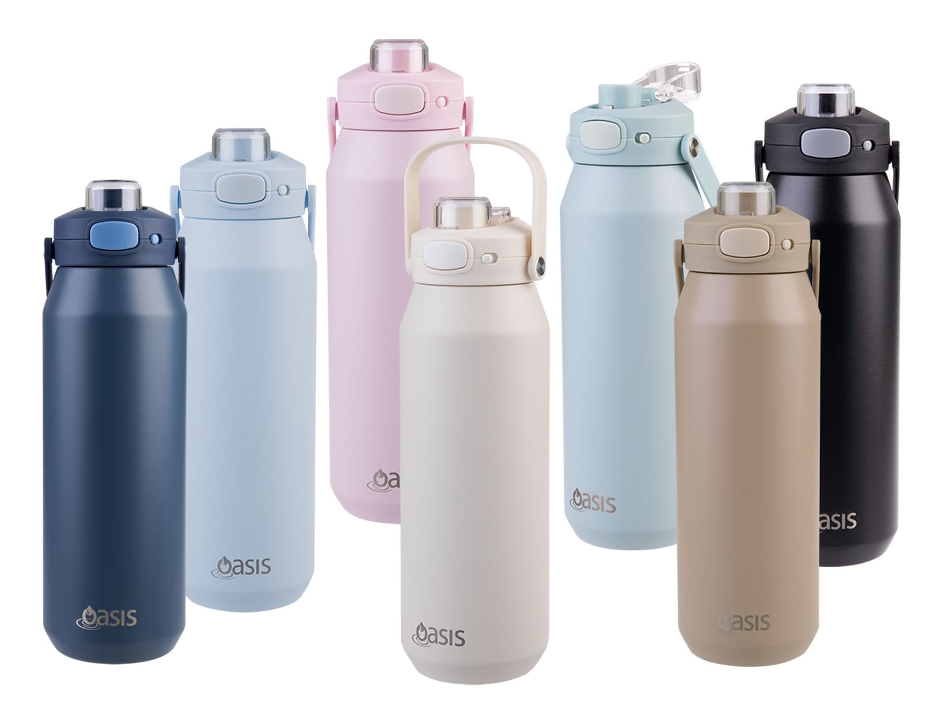Oasis Capri 1L Vacuum Quick Release Lid Bottle