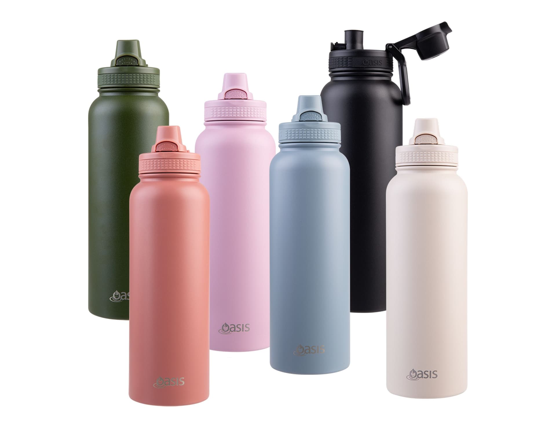 Oasis Challenger 1.1L Vacuum Quick Release Cap Bottle