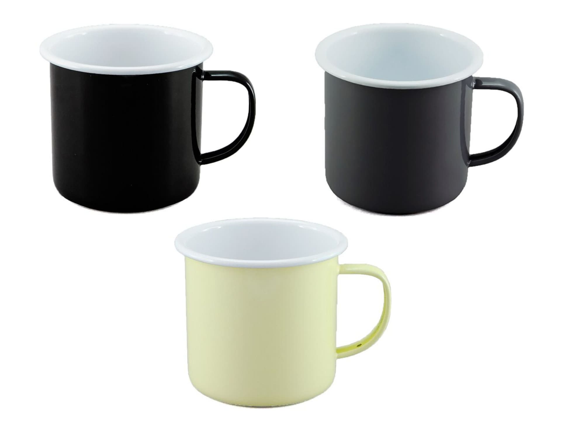 Falcon Enamel 500ml 9cm Two-Tone Mug