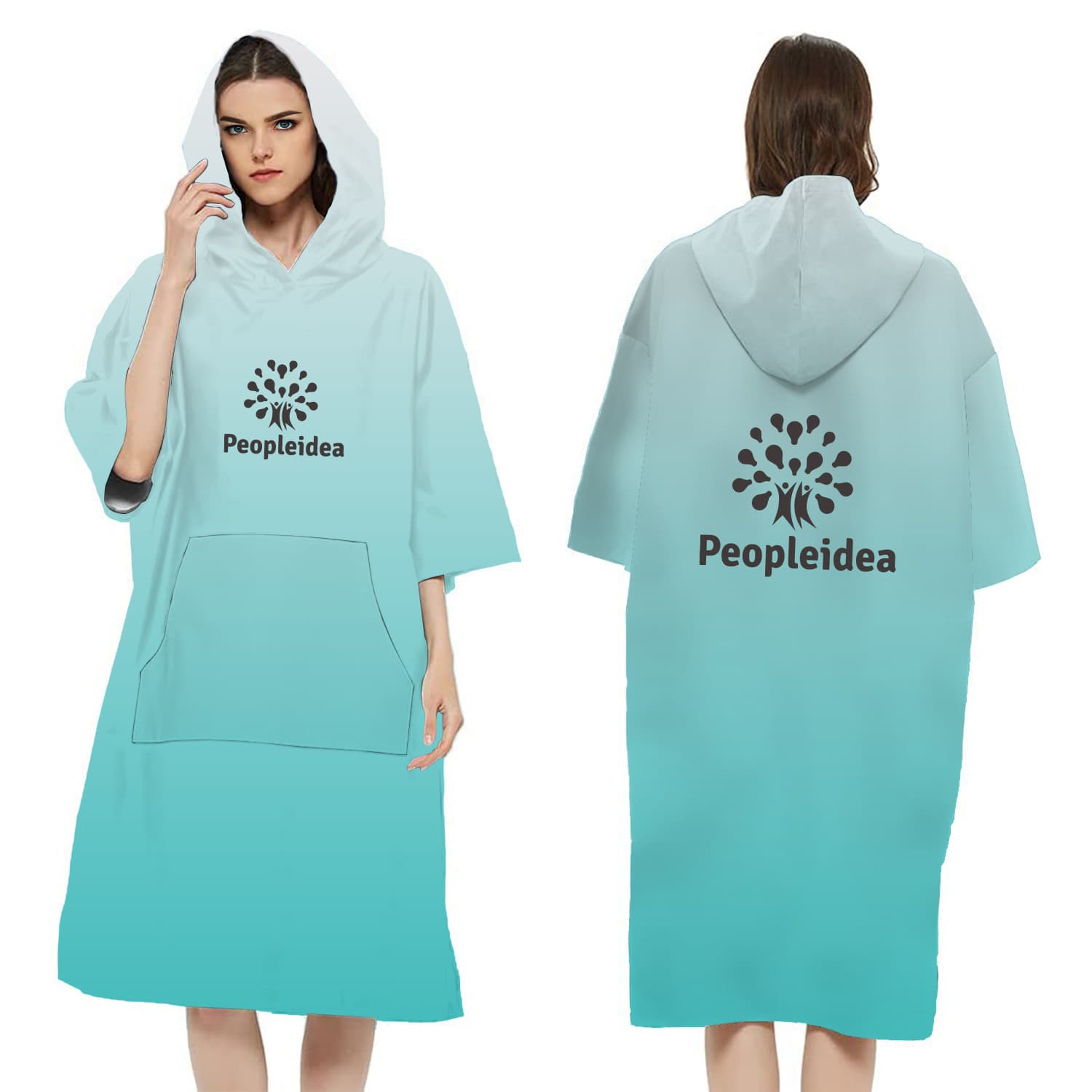 Quick-Drying Sublimation Hooded Change Towel