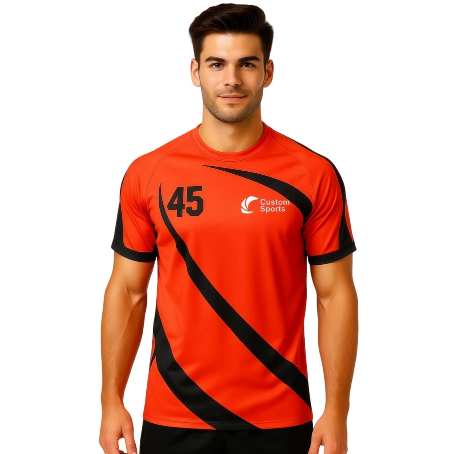 100% Polyester Micro Mesh Sublimated Crew Neck Raglan Sport Tee Shirt