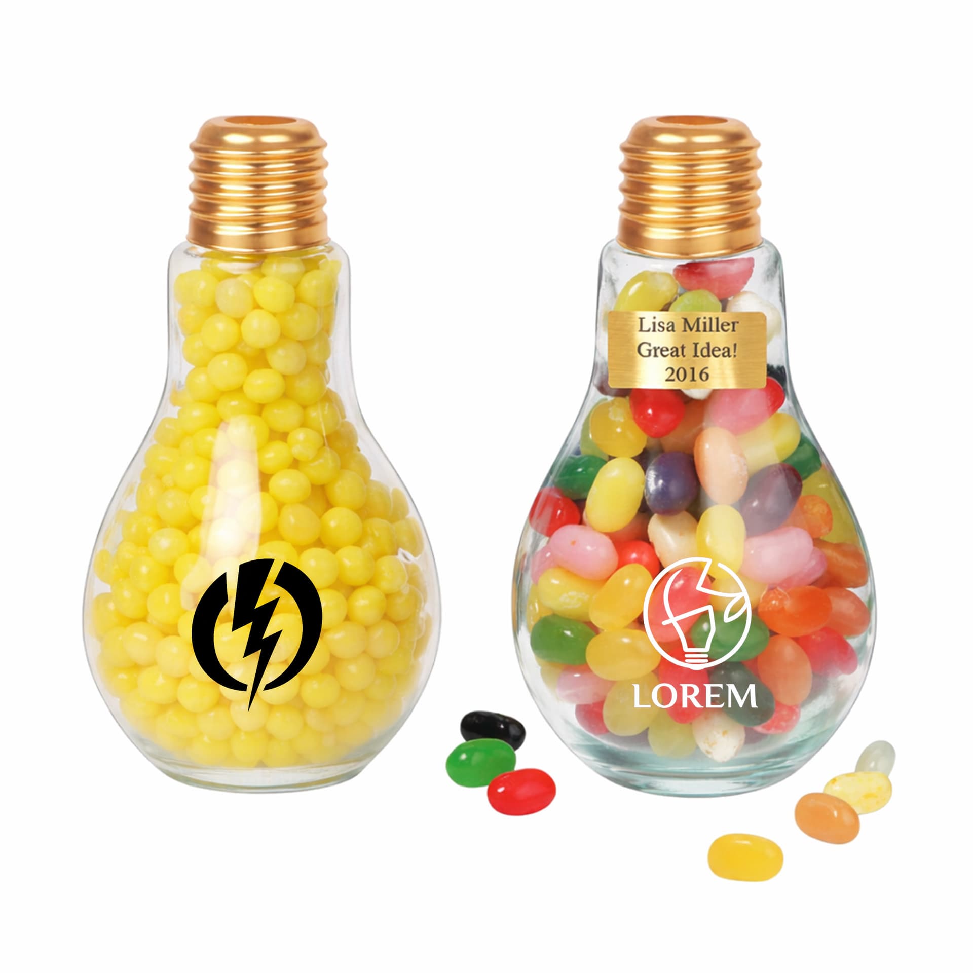 400ml Bulb Shaped Plastic Bottle