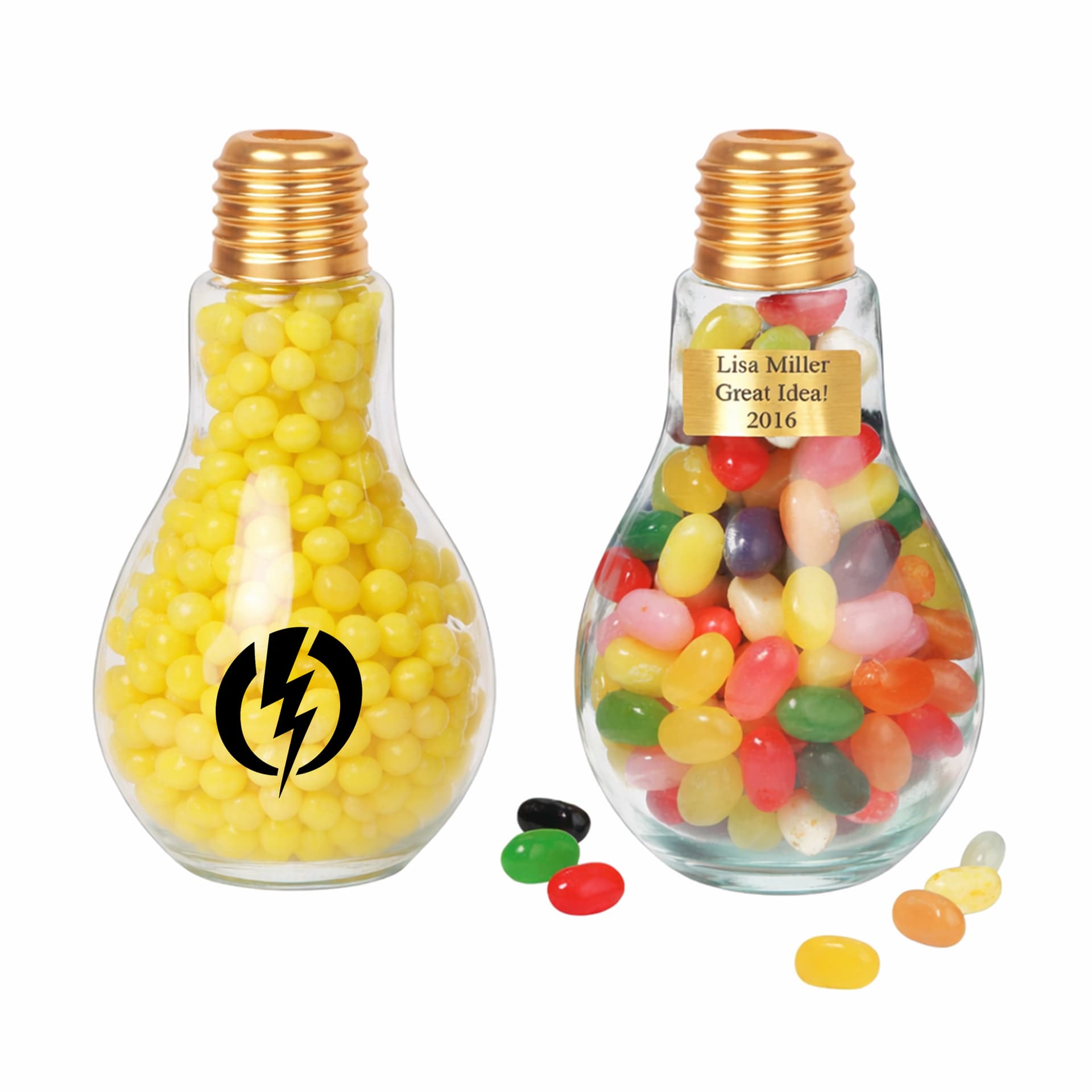 300ml Bulb Shaped Plastic Bottle