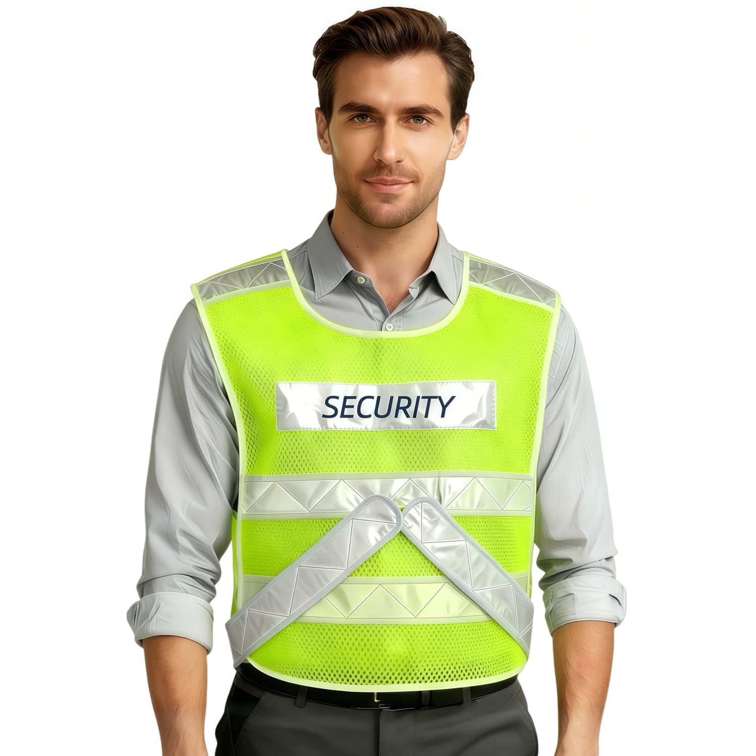 Hi-Vis Reflective Adjustable Safety Vest