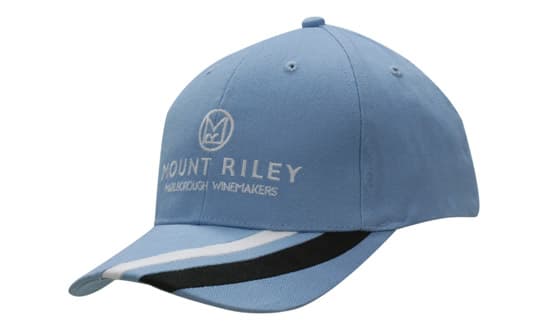 Brushed Heavy Cotton with Fabric Stripes on Peak