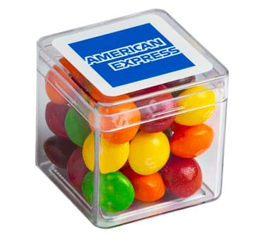Hard Cube with Skittles 40g