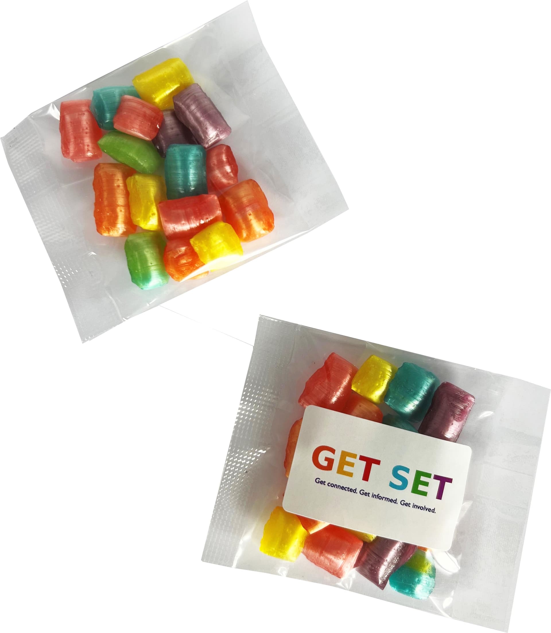 Corporate Coloured Humbugs 20g