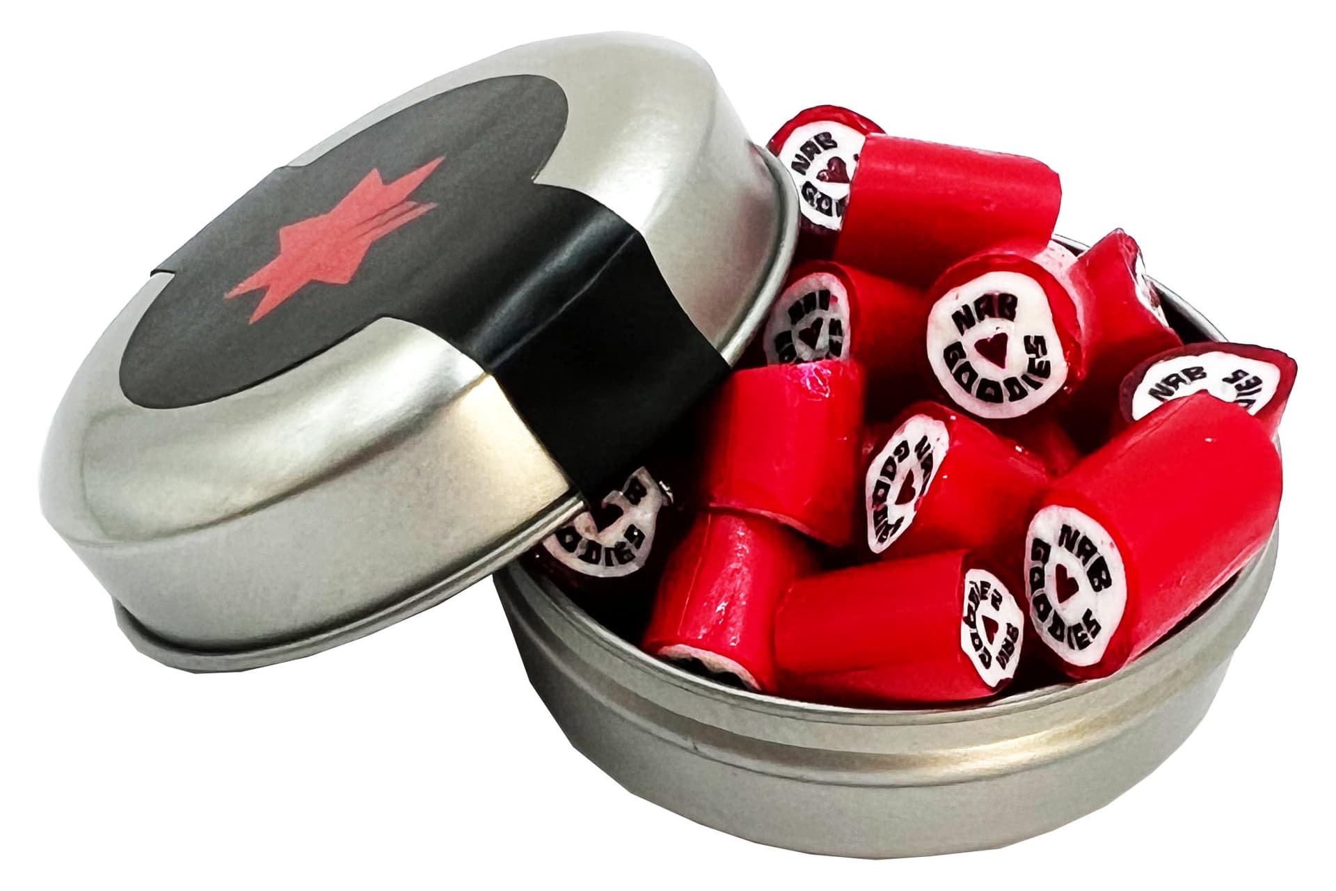 Candle Tin with Rock Candy 40g