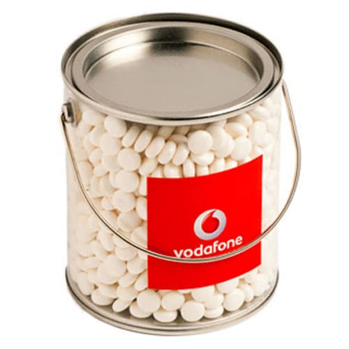 Big PVC Bucket with Chewy Mints 850g